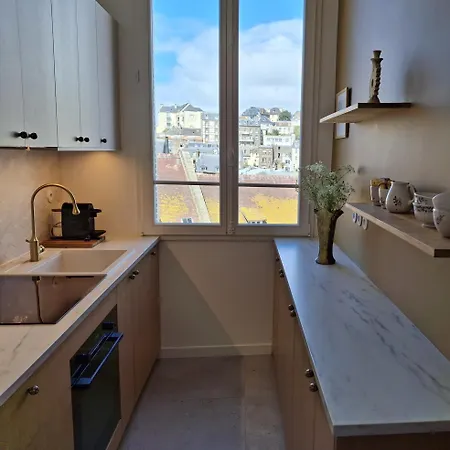 Art Deco D'Exception, 300M Plage, Parking Prive Apartament Granville